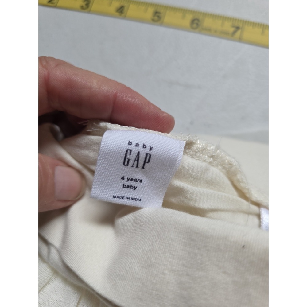 Gap Baby Girls 4T Tulle Skirted Leggings Beige NWT Tutu Layered Pants Cute - Picture 5 of 8